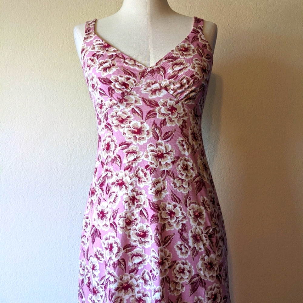 Pink Floral Dress